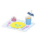 Spooky Table Setting (Yellow) NH Icon.png