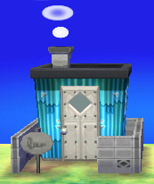 Exterior of Groucho's house in Animal Crossing: New Leaf