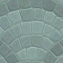 Arched tile path permit