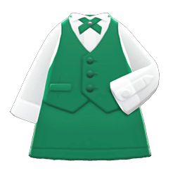 uniforme de camarero (Verde)