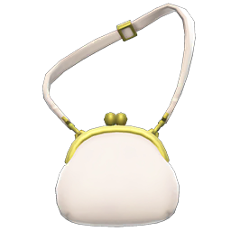 Clasp Purse (White) NH Icon.png