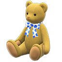 Giant Teddy Bear (Caramel Mocha - Giant Dots) NH Icon.png