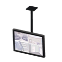 Hanging Monitor (Black - Security Footage) NH Icon.png