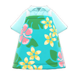 Hawaiian-print apron (New Horizons) - Animal Crossing Wiki