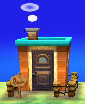 Exterior of Lopez's house in Animal Crossing: New Leaf