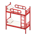 Bunk Bed (Red - White) NH Icon.png