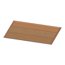 Dark-wood flooring sheet