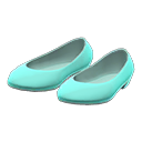 Vinyl Round-Toed Pumps (Mint) NH Storage Icon.png