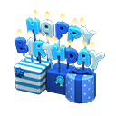 Birthday Candles (Blue) NH Icon.png