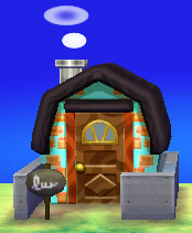 Exterior of Gonzo's house in Animal Crossing: New Leaf