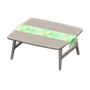 Nordic Table (Gray - Leaves) NH Icon.png