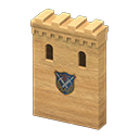 Castle Wall (Light Brown - Swords) NH Icon.png