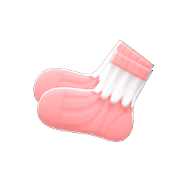 Frilly socks's Pink variant