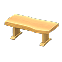 Wood-Plank Table (New Horizons) - Animal Crossing Wiki - Nookipedia