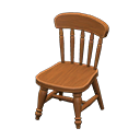 Ranch Chair (Dark Brown) NH Icon.png
