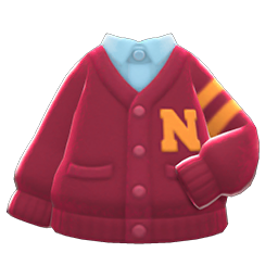 College Cardigan (Red) NH Icon.png