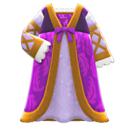 Renaissance Dress (Purple) NH Icon.png