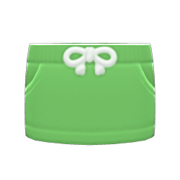 Sporty Skirt (Green) NH Icon.png