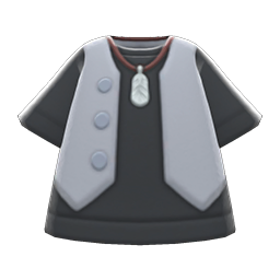 Gilet and shirt (New Horizons) - Animal Crossing Wiki - Nookipedia