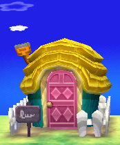 Exterior of Paula's house in Animal Crossing: New Leaf