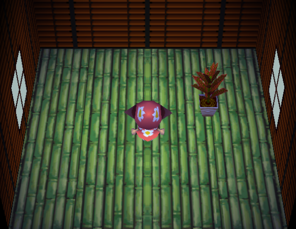 Interior of Flash's house in Animal Crossing