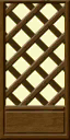 Texture of lattice wall