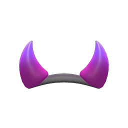 impish horns (Purple)