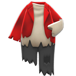 Raggedy Outfit's Red variant