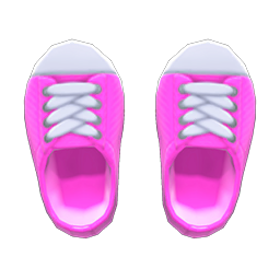 Rubber-Toe Sneakers (Pink) NH Icon.png