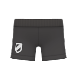 Soccer shorts's Black variant