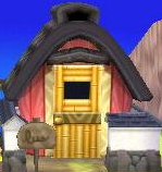 Exterior of Snake's house in Animal Crossing: New Leaf
