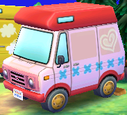 Exterior of Reese's RV in Animal Crossing: New Leaf