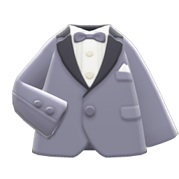 Tuxedo Jacket (Gray) NH Icon.png