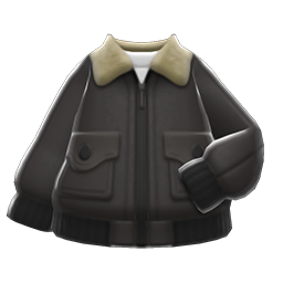 Flight jacket (New Horizons) - Animal Crossing Wiki - Nookipedia