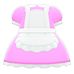 Maid dress's Pink variant