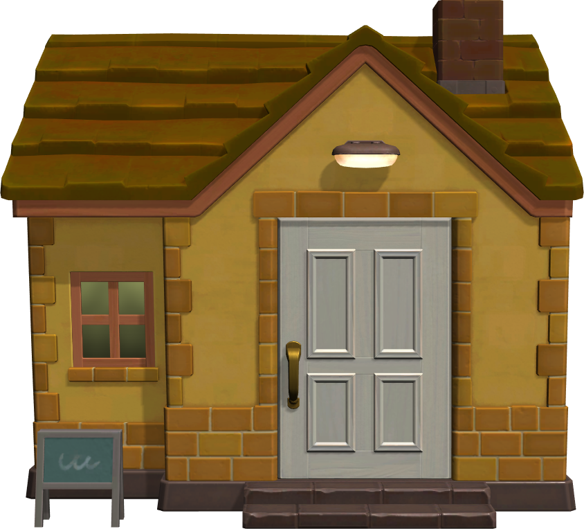 Exterior of Carrie's house in Animal Crossing: New Horizons