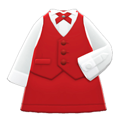 Café uniform (Red)