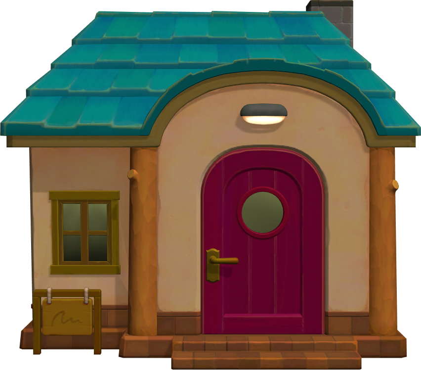 Exterior of Rodney's house in Animal Crossing: New Horizons