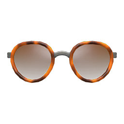 round tinted sunglasses