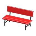 Plastic Bench (Red - None) NH Icon.png