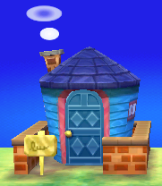 Exterior of Doc's house in Animal Crossing: New Leaf