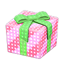 Illuminated Present (Pink with Green Ribbon) NH Icon.png