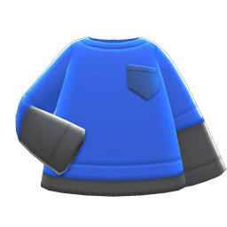 Layered Shirt (Navy Blue) NH Icon.png