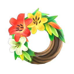 Lily Wreath NH DIY Icon.png