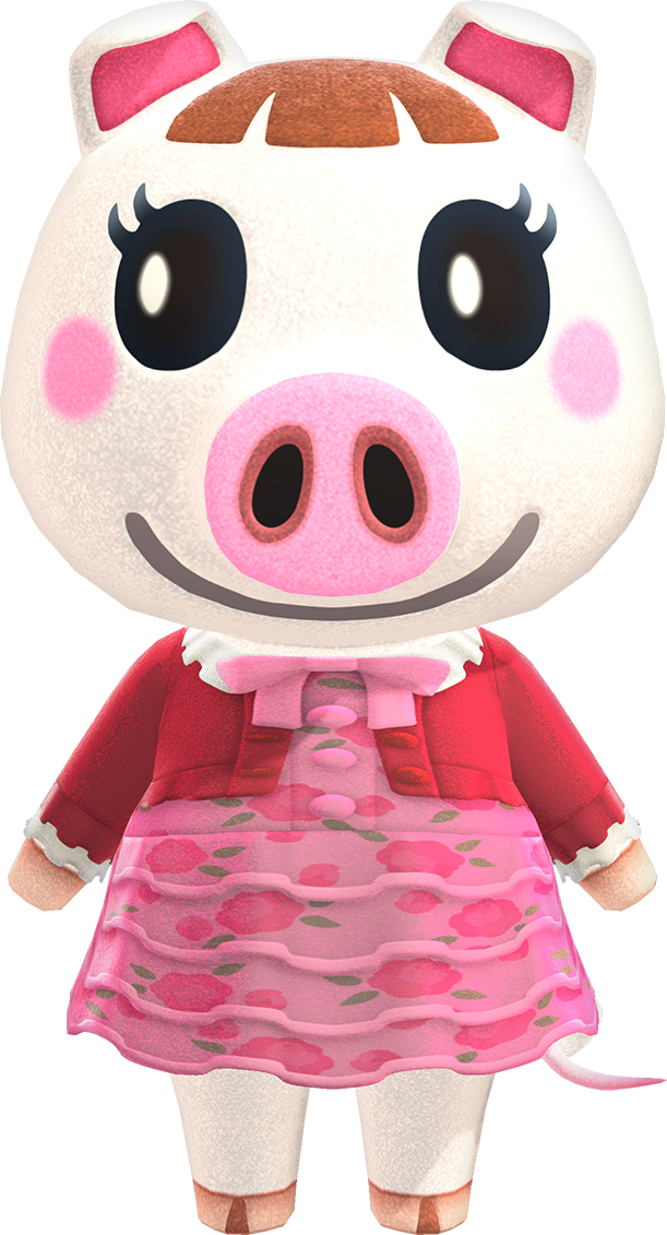 Artwork of Lucy the Pig