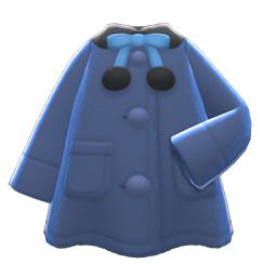 Poncho Coat (Navy Blue) NH Icon.png