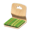 Floor Seat (Light Wood - Pale Grass Green) NH Icon.png