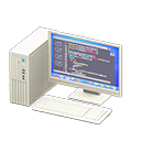 Desktop Computer (White - Programming) NH Icon.png