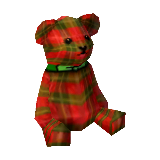 Papa bear's Red tartan variant