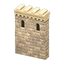 Castle Wall (Ivory - None) NH Icon.png